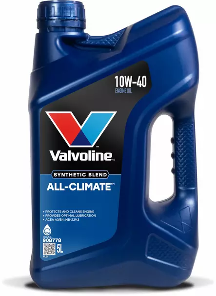 VALVOLINE ALL CLIMATE 10W40 5L (ME 4) - Moottoriöljyt - 21-908778 - 1
