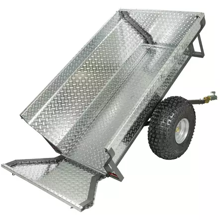 MÖNKIJÄN PERÄKÄRRY KIPILLÄ MAX 500KG SINKITTY - Mönkijän peräkärryt - ATV12G - 1